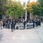 1er rassemblement des femmes en noir le 25 octobre 2003 photo n2 